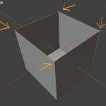 Blenderで面張りをする方法　６